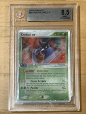 2005 POKEMON EX DEOXYS 96/107 CROBAT EX-HOLO Beckett 8.5 Vintage NM on eBay