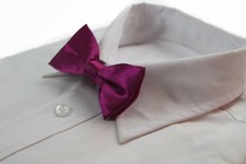 Boys Burgundy Bow Tie Little Baby Pink Purple Toddler Kids Adjustable Pretied