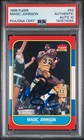 1986 Fleer #53 Magic Johnson PSA DNA 10 SIGNED