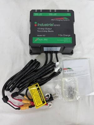 PRO Charging Systems Dual Pro IS2 12v 6amp Banks Industrial Series Charger NEW