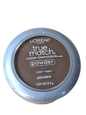  L Oréal True Match Super-Blendable Pressed Powder C9 Deep Cool, 0.33 oz, New 