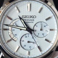 Seiko Luxe Presage Sharp-Edge Series Light Bl...