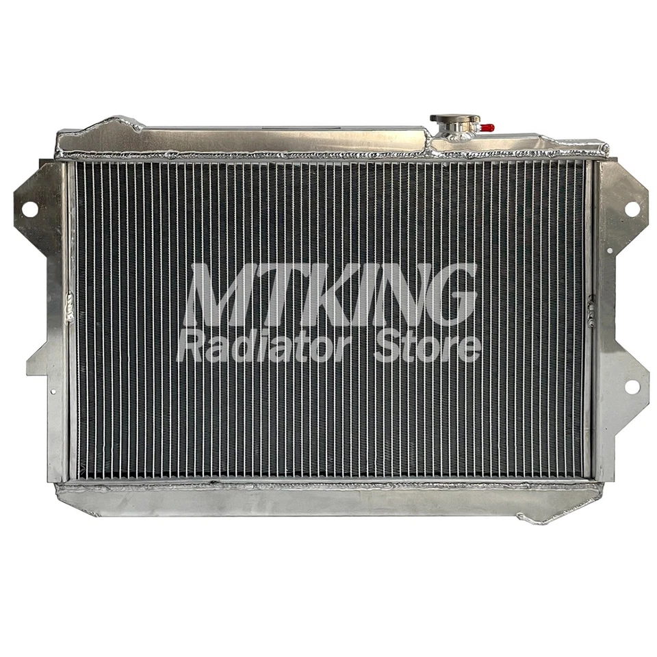1424 Aluminum Radiator for 1989-1993 1992 1991 990 Mazda B2600 2.6 L4 G61315200S - Image 3 of 4