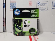 Original HP 61XL Black High Yield Ink Cartridge Expired Date Worn- New
