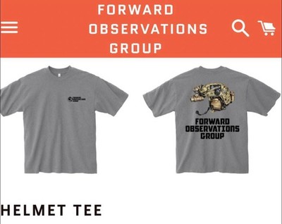 実物 Forward Observations Group Helmet Tee FOG Helmet Tee T-Shirt NEW Sz L Forward Observations Group | eBay
