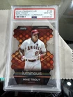 2014 Stadium Club Mike Trout Triumverate Illuminous #T3B