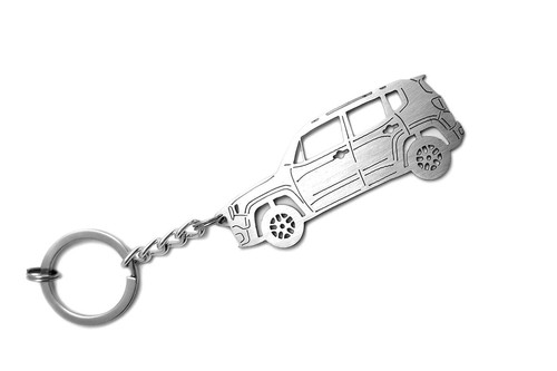Car Keychain Fit Jeep Renegade Stainless Steel Gift Key Ring SV Design - Picture 5 of 6