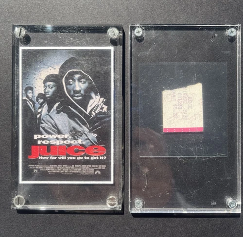🔺juice movie 🎥 ORIGINAL ticket 🎟️ stub, 1/19/1992, 🔺 tupac shakur🔺