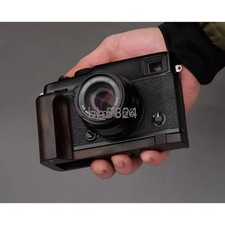 Wood Ebony Walnut Hand Grip L Plate Clamp for Fujifilm X-PRO3 FujiXpro3 Handmade
