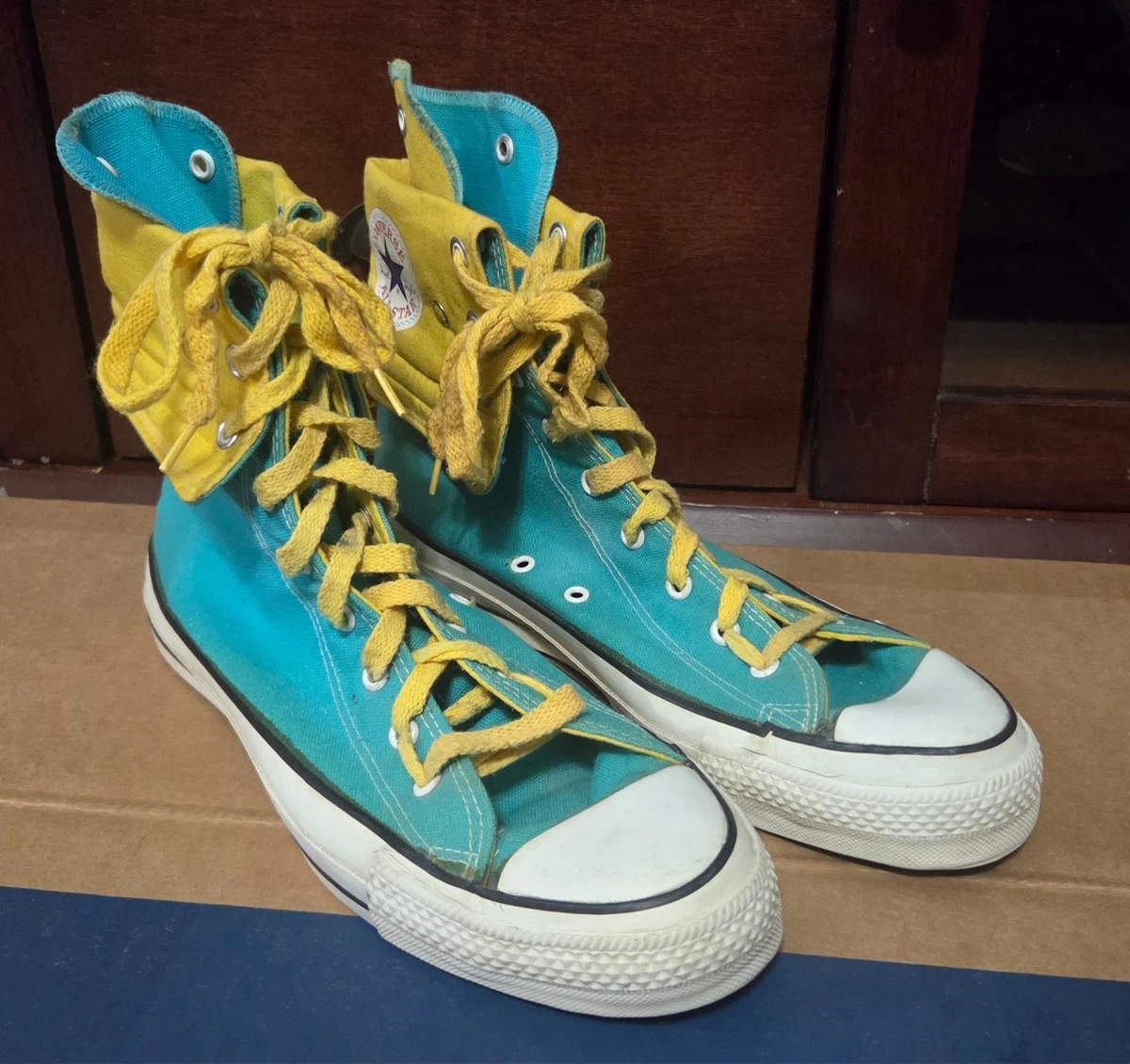 Yellow Athletic Vintage Shoes for Men for sale | eBay