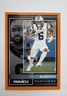 2024 Panini Encore Miles Sanders #28 Orange Parallel 79/99 Panthers