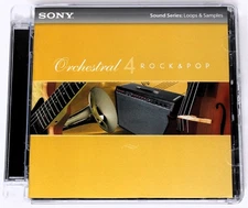 Sony Sound Series Orchestral 4 Rock & Pop Loops Sample Library/Sampling CD