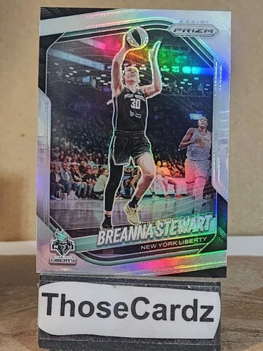Breanna Stewart 2025 Panini Prizm Breanna Stewart #26 Silver Prizm