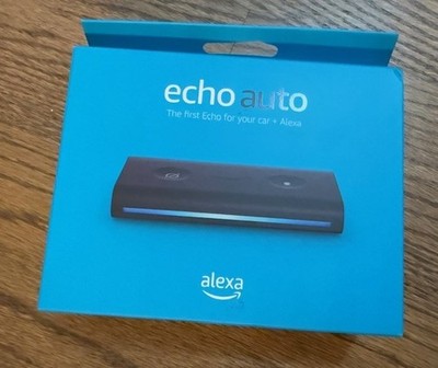 Amazon Echo Auto Hands Free Smart Vehicle Car Speaker Assistant Alexa New Sealed