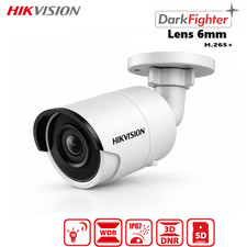 Hikvision 2MP Full HD IP Camera POE Bullet DarkFighter, SD Card DS-2CD2025FWD-I