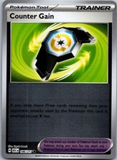 Counter Gain 186/217 Common Ascended Heroes Pokemon Reverse Holo Near Mint