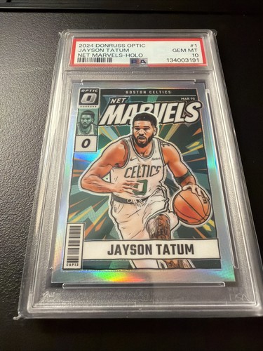 2024-25 Panini Donruss Optic - Net Marvels Jayson Tatum PSA 10