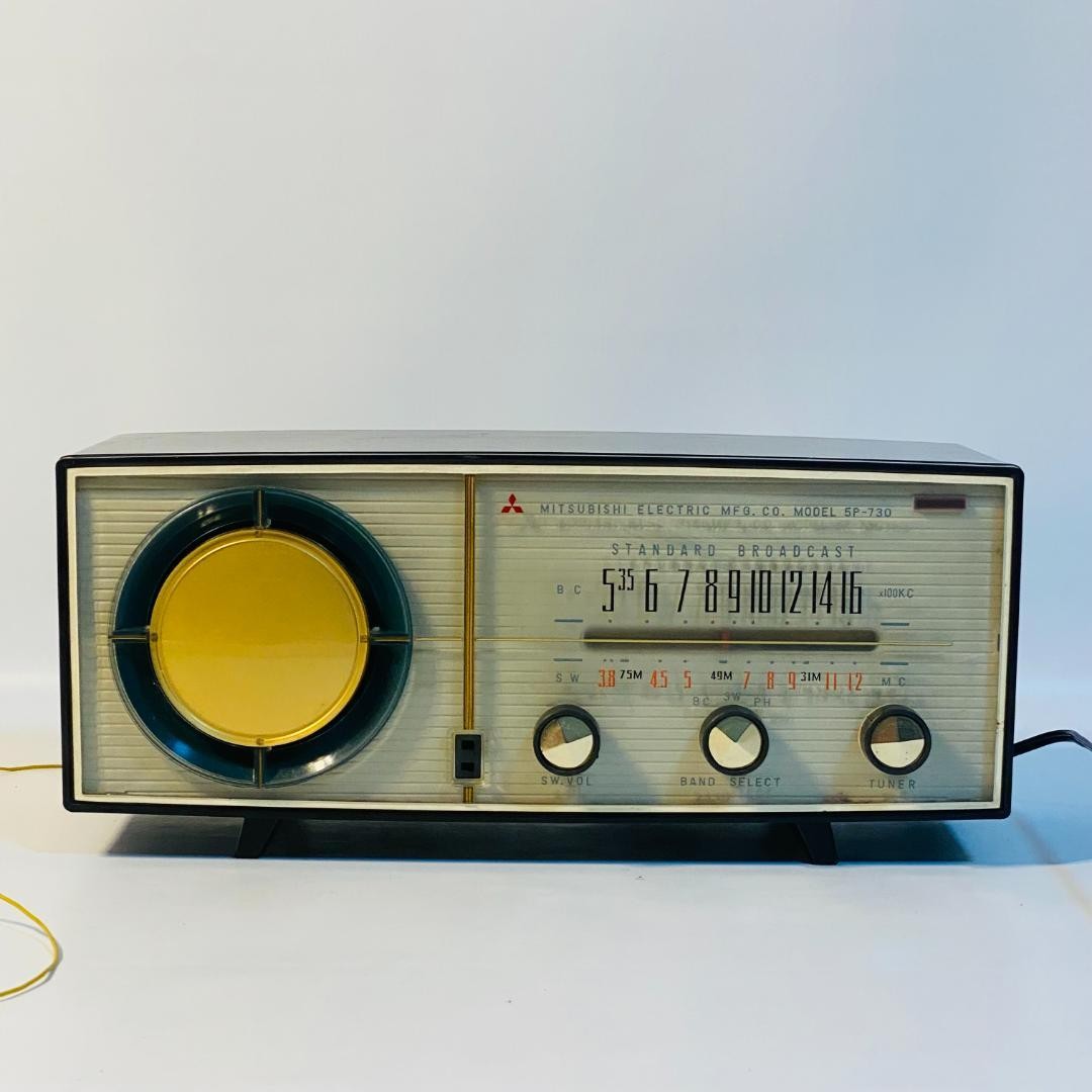 Mitsubishi 5TUBE 2-BAND SUPER HIT. RADIO 5P-730 Vintage | eBay
