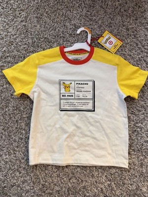 NEW Pokémon x Target 30th Anniversary Pikachu Trainer Shirt - Kids Small