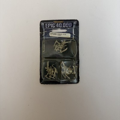 RARE OOP Warhammer 40K Tyranid Hive Tyrant 8706B Sealed Metal Blister 
