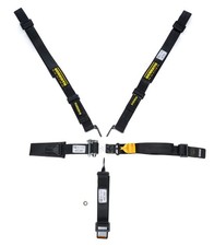 Schroth Racing Harness 5pt Ll Ratchet 2in No Lap Adj Black Sr68950h