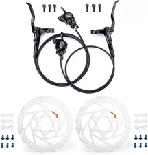 Shimano Altus MT200 Hydraulic Disc Brakes Set Front Rear RT56-160-180mm Rotor