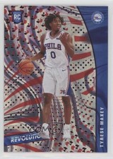 2020-21 Panini Revolution Rookies Asia Exclusive Red Tyrese Maxey #148 02ez