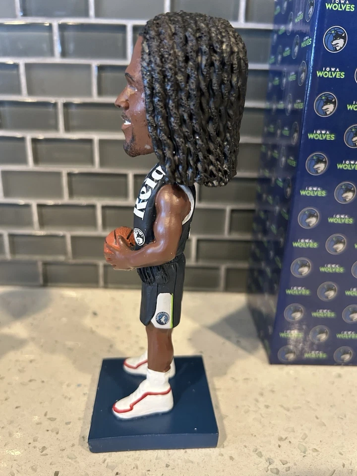 Minnesota Timberwolves Iowa Wolves NAZ REID 2025 Bobblehead SGA New in Box - Image 4 of 4