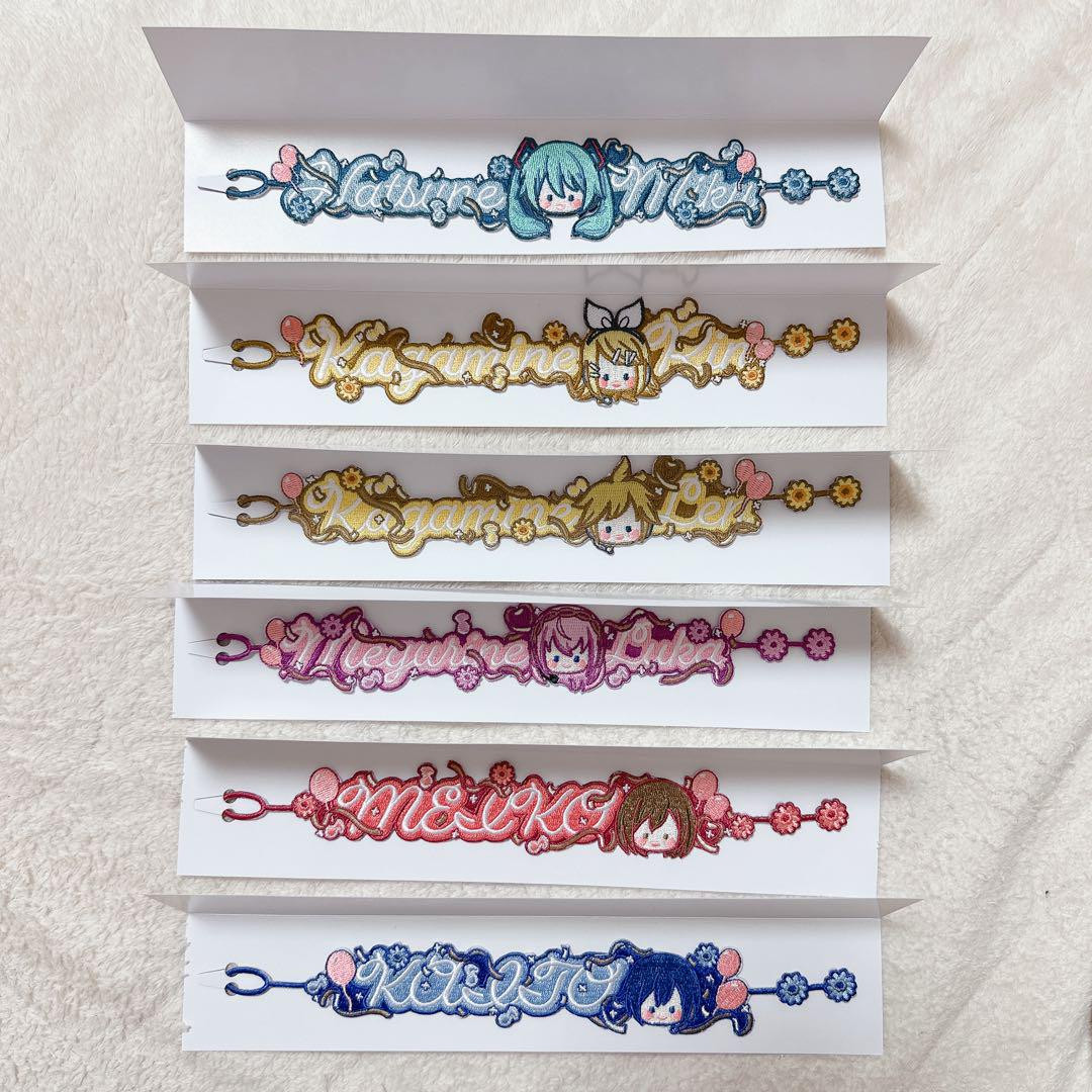 プロセカ 刺繍ブレスレット B 刺繡ブレスレットコレクション B