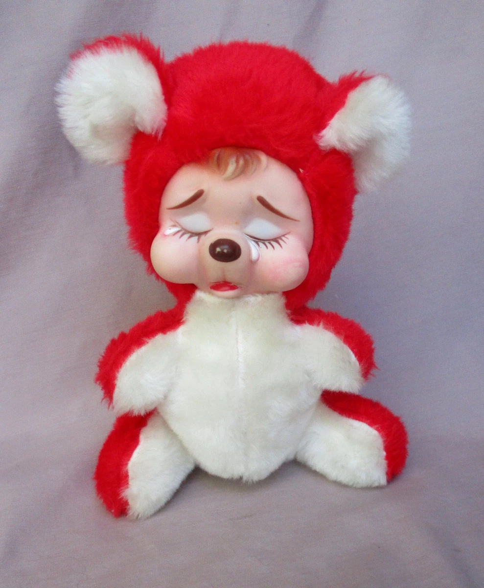 *＊*…ヴィンテージ フェルトベア 1950’S クリスティーズ *＊*…ベア Vintage Rubber Face Toy In Vintage Stuffed Animals for sale - eBay