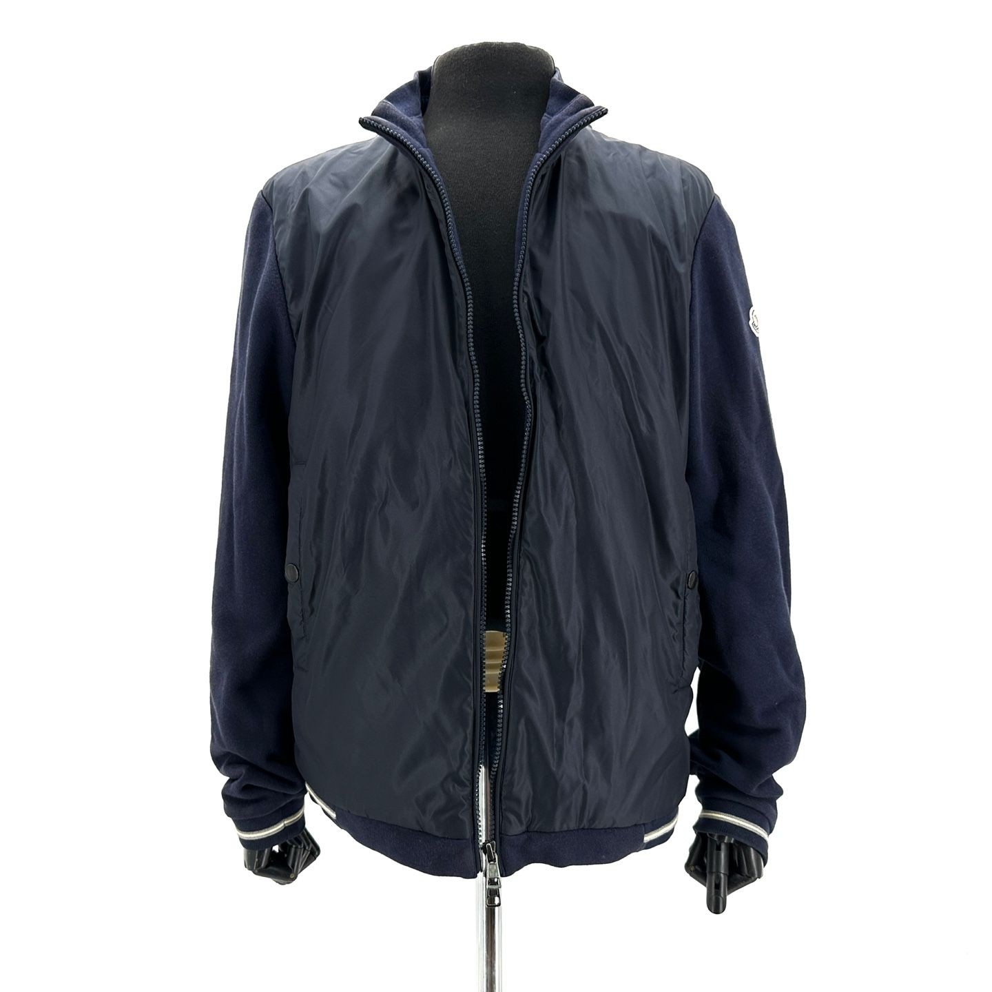 Moncler Men's Knit Zipper Windbreaker Jacket 144294048 thumbnail 3