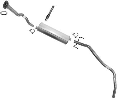 Exhaust for Toyota 89-92 Pick Up 2.4L Xtra Cab 121'' Wheel Base Rear Wheel Drive