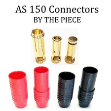 RCP AS150 Connectors/Covers Per Piece 7mm Bullets