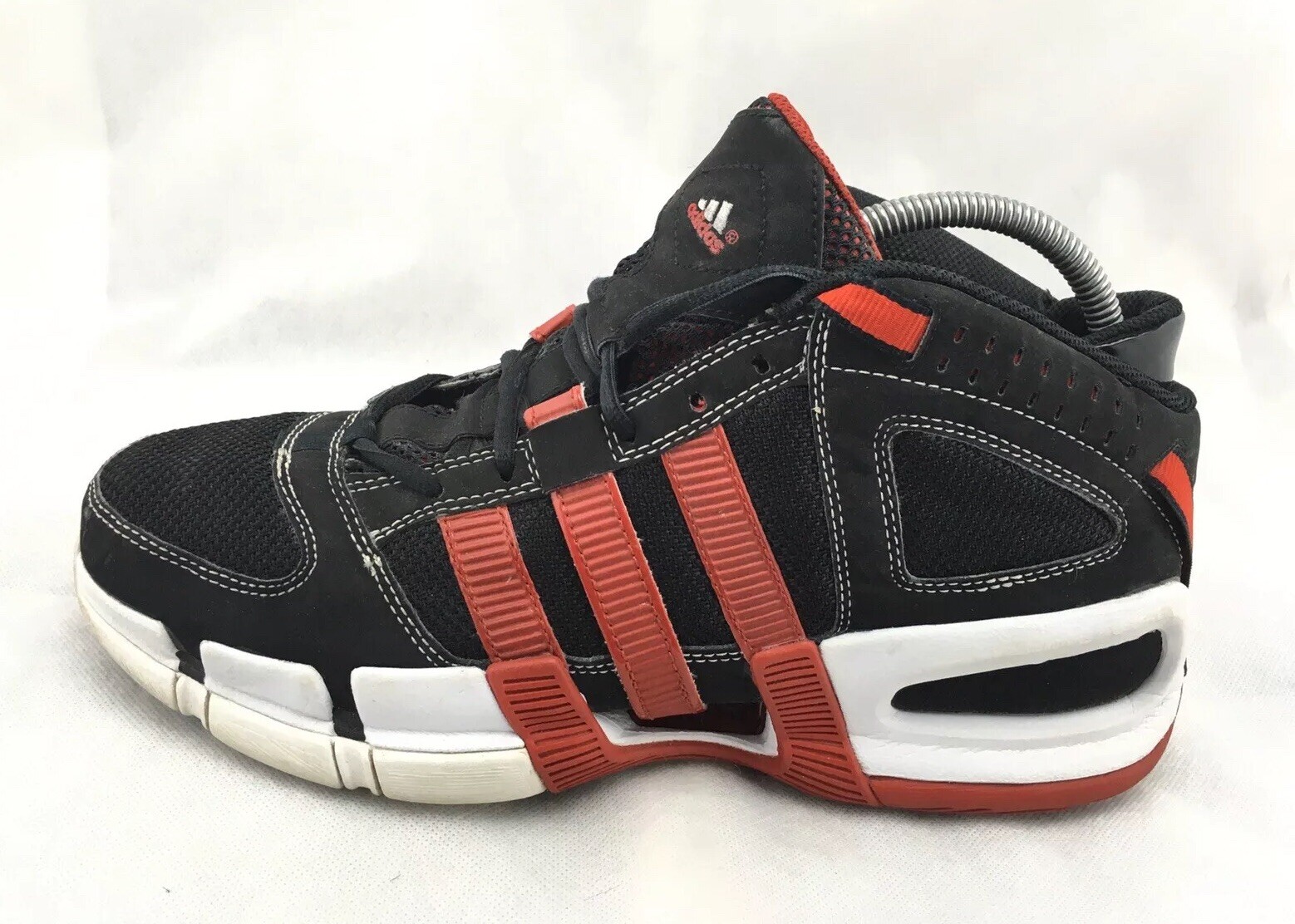 ADIDAS Men's BASKETBALL Shoes Black/ Red/ White Size … Gem