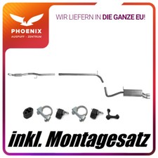 Audi A1 1.4 TFSi (2010-2015) Fließheck Auspuffanlage Mit E-Prüfzeichen Auspuff