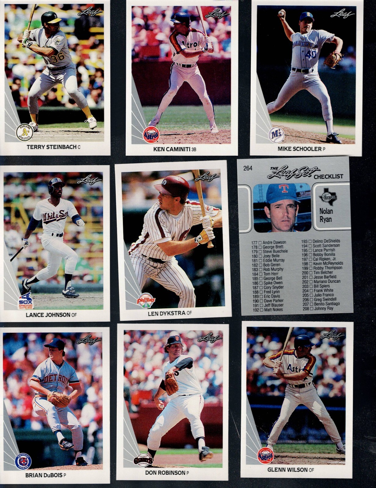 1990 LEAF Baseball Complete Your Set 251-528
