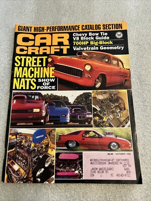 Car Craft October/ 1992 Street Machine Nationals Show Of Force F4B