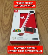 BRAND NEW SUPER MARIO NINTENDO SWITCH HYBRID CASE COVER/STAND  SCREEN PROTECTOR