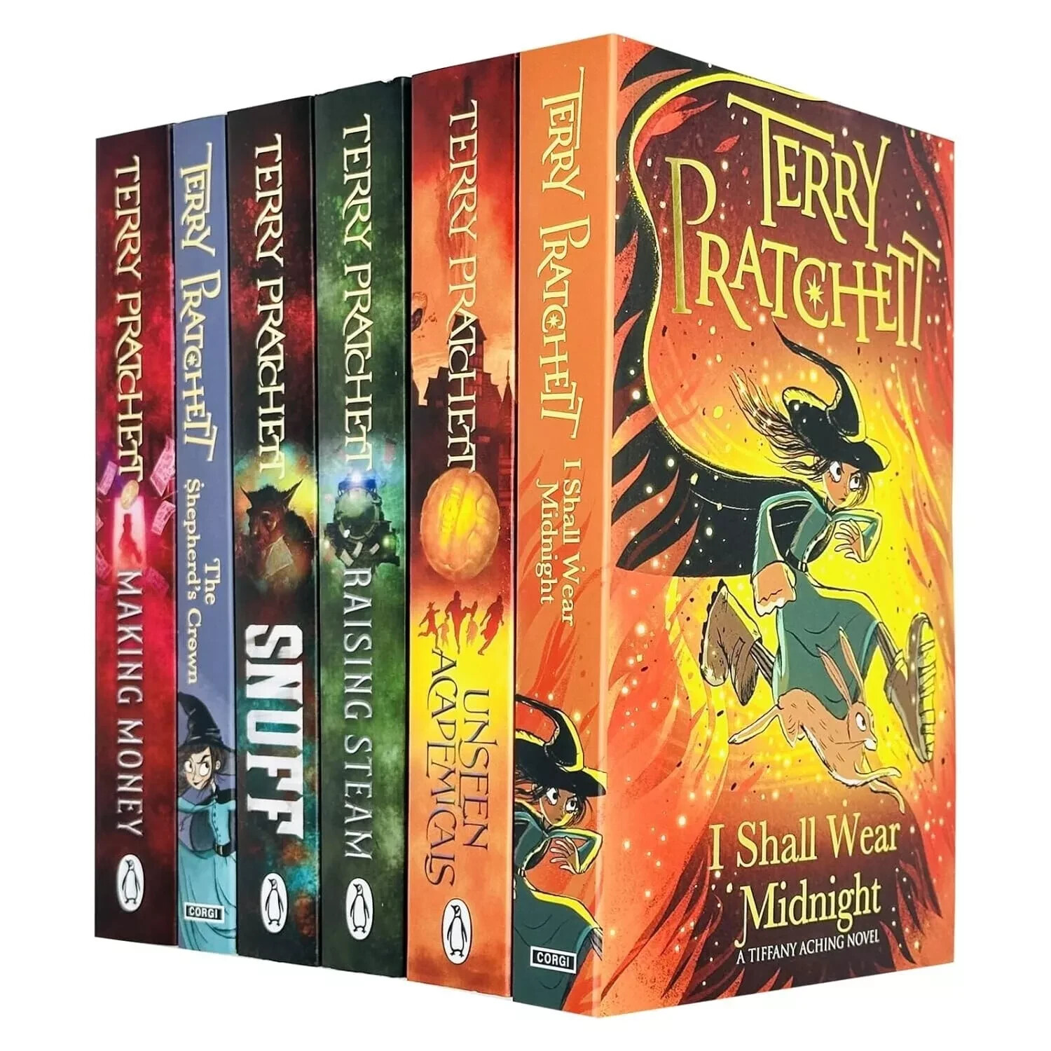 Terry Pratchett Unisex Discworld Novels 6 Books Collection Set By - Fiction - Paperback - Image 3