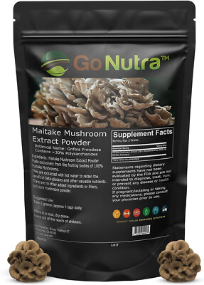Maitake Mushroom Powder 8 oz | Maitake Extract 10:1 Strength Functional Mushroom
