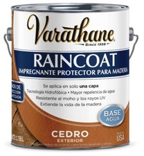 Protector de madera impermeable Varathane agua 1 galón cedro y nogal americano