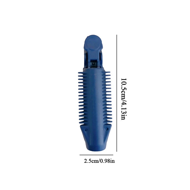 Fluffy hair clip for curly hair plastic self clamp /? *? - Image 3 of 4