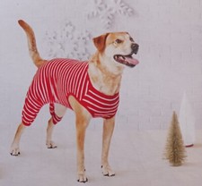 NEW Medium Dog Pet Christmas Holiday Winter Lightweight Pajamas
