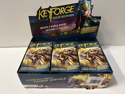 Keyforge Age of Ascension Archon Deck Box 12 Decks Richard Garfield FFG NIB
