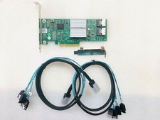 DELL H310 6Gbps SAS HBA FW:P20 9211-8i IT Mode ZFS FreeNAS unRAID 2 SFF SATA US