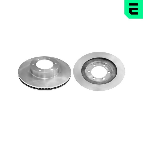 Optimal 2X Bremsscheibe Vorne Ø337.6 Mm BelüFtet FüR Toyota Land Cruiser LJ12_-image