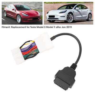 OBD 26Pin OBD2-Konverter-Adapterkabel Diagnoseadapter Für   Model Y