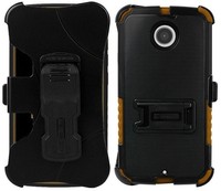 Brown Tri-shield Hard Case + Belt Clip Holster Stand For Motorola Moto X 2nd Gen on sale Brown Tri-shield Hard Case + Belt Clip Holster Stand For Motorola Moto X 2nd Gen on sale