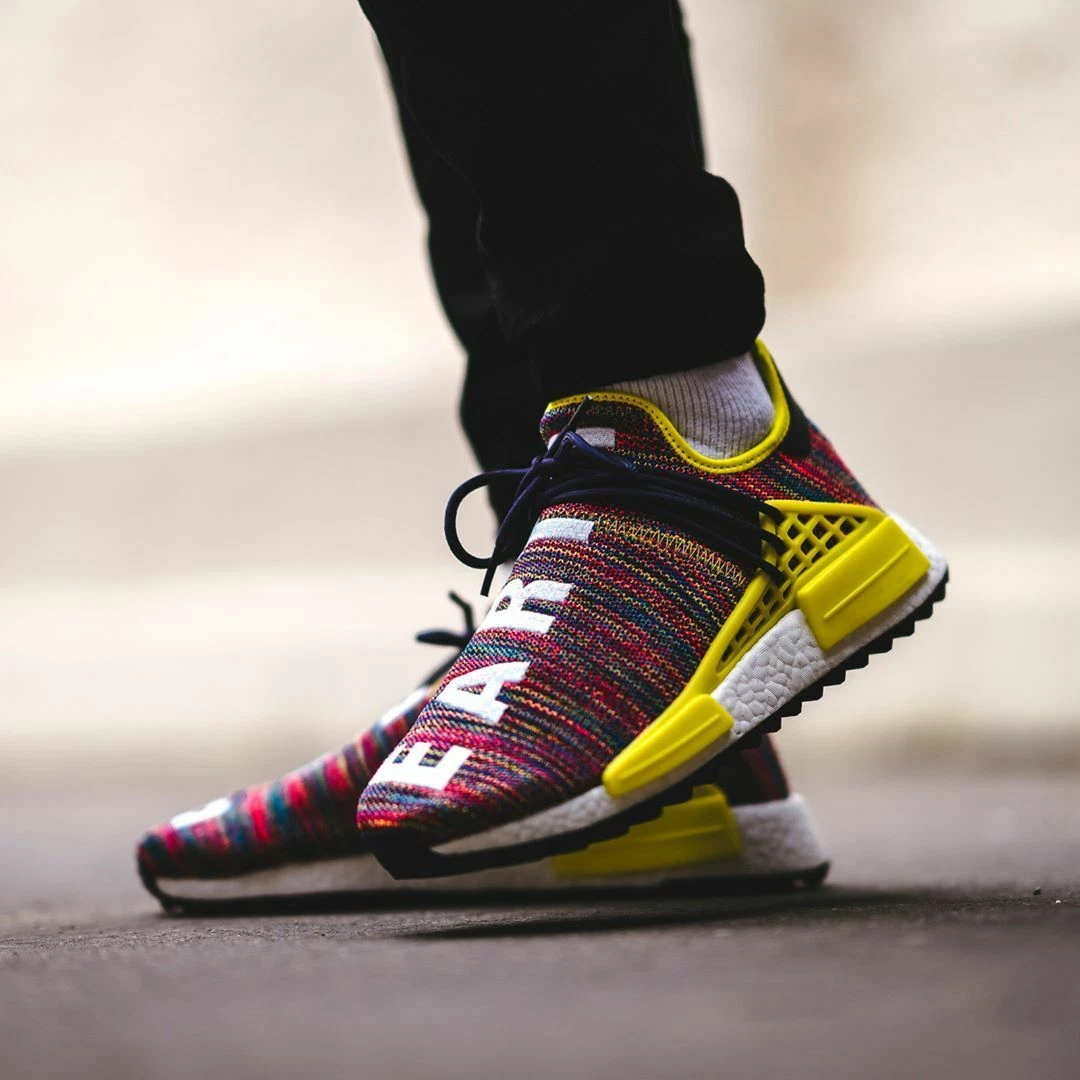 Adidas Human Race NMD Pharrell Multi-Color Size 9. AC7360