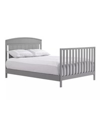 Oxford Baby Harper Crib to Full-Size Bed Conversion Kit, Dove Gray
